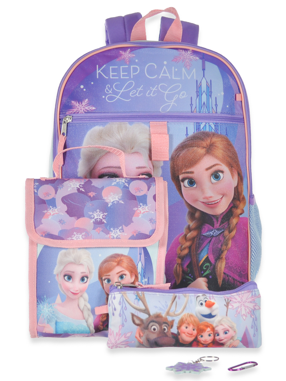 Disney Kids Backpack and Lunchbag Set Frozen Multicolored