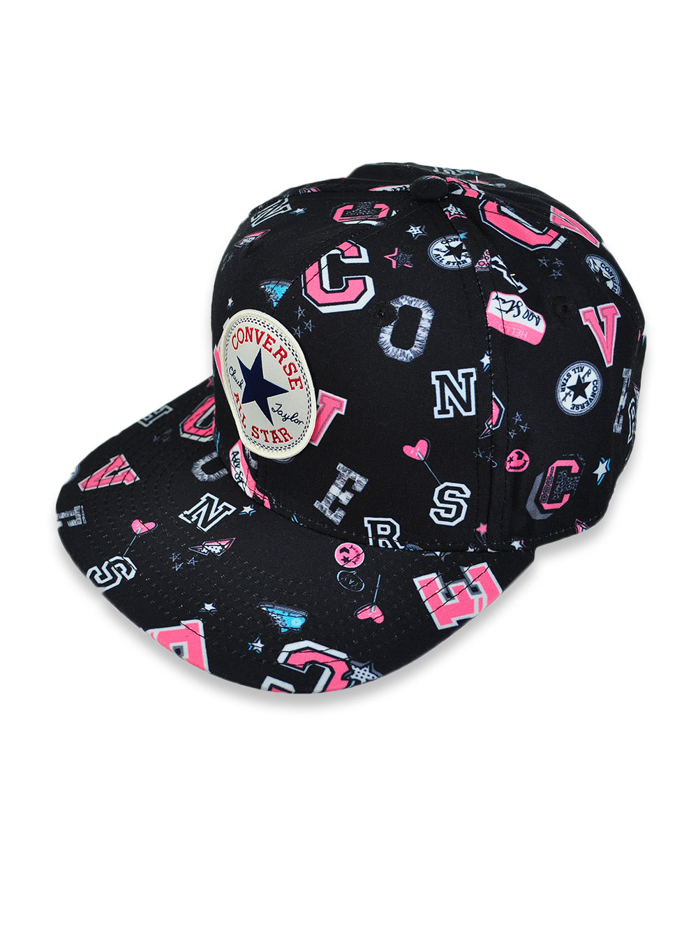 Converse All Star Girls Snapback Baseball Cap Youth One Size