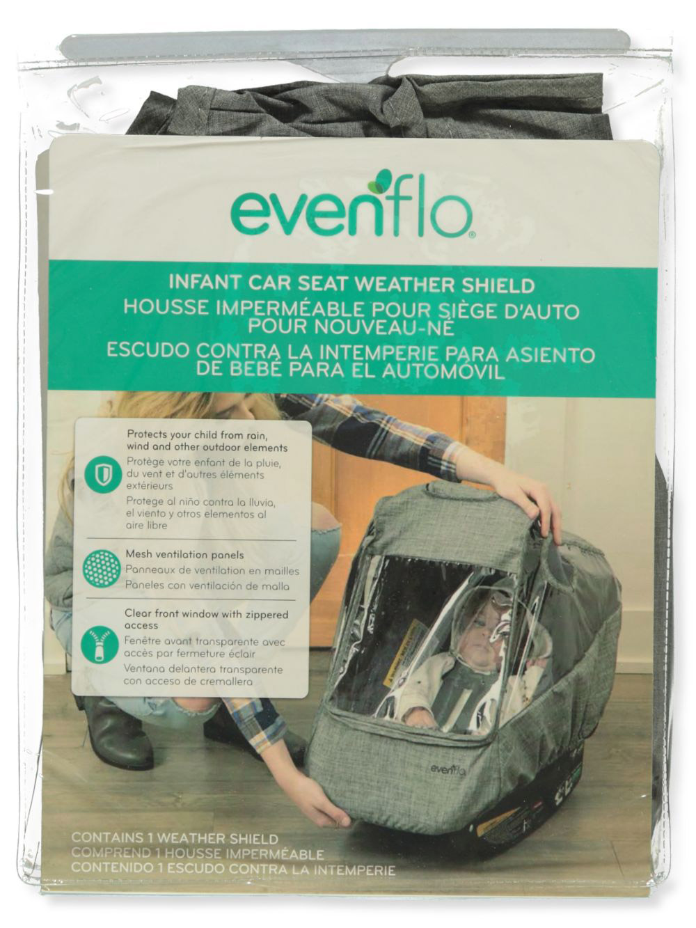 Evenflo Baby Infant Car Seat Weather Shield
