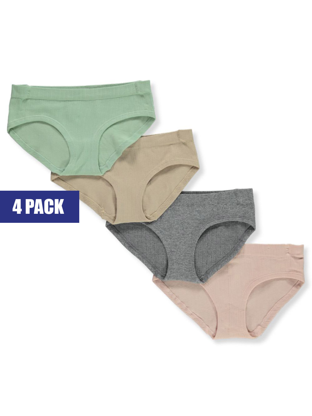 Inteco Girls' 4-Pack Underwear