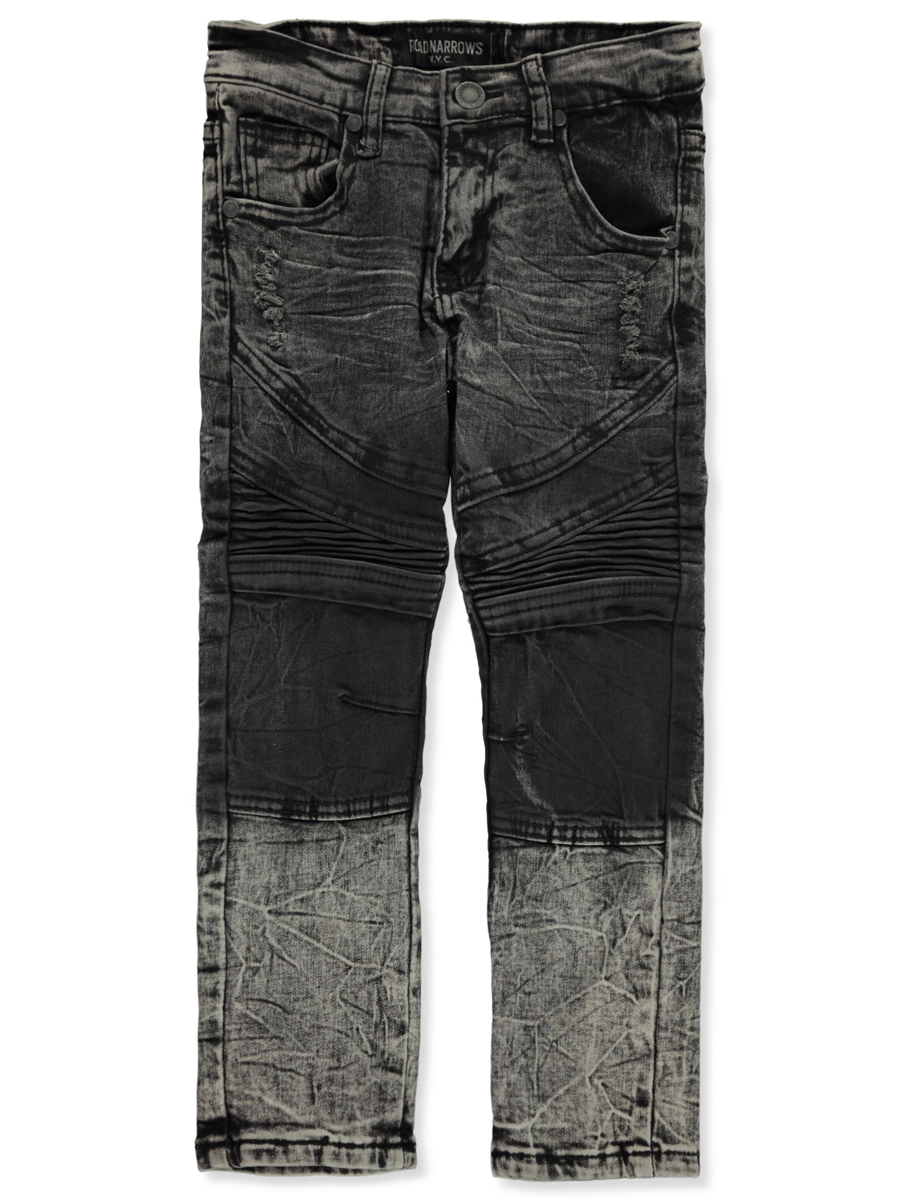 Road Narrows Boys' Moto Jeans