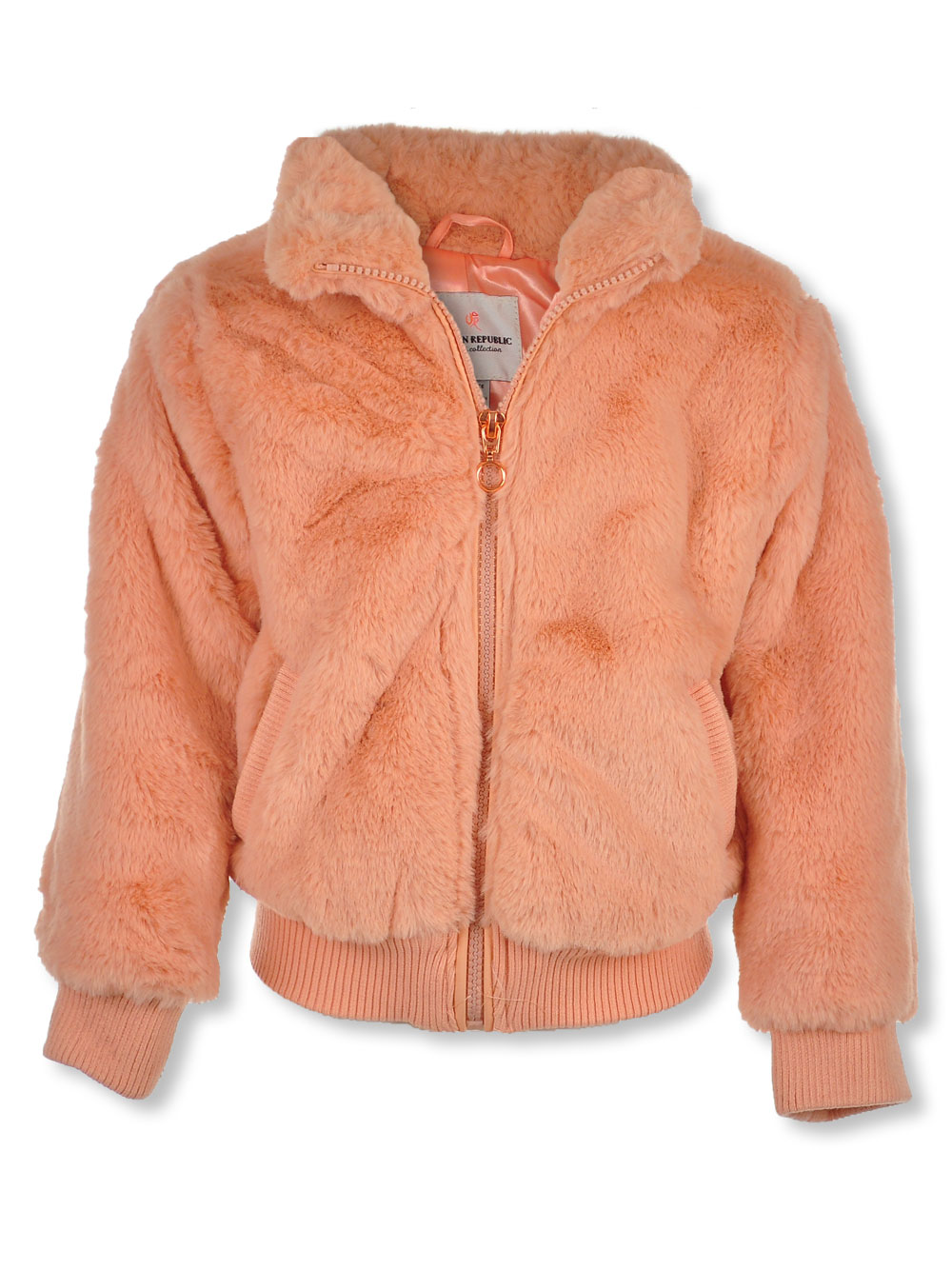 Urban Republic Girls Faux Fur Flight Jacket