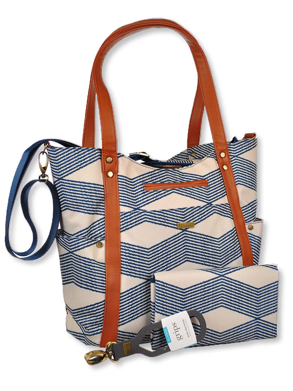 Jj Cole Bucket Tote Diaper Bag With Changing Pad Jj Cole Bucket Tote Diaper Bag With Changing Pad