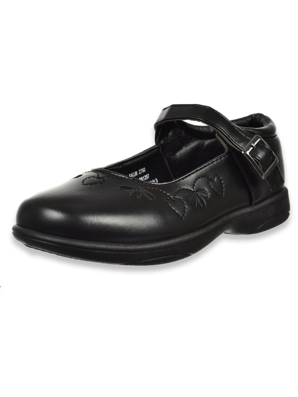Petalia Black Mary Jane Shoes Size 11
