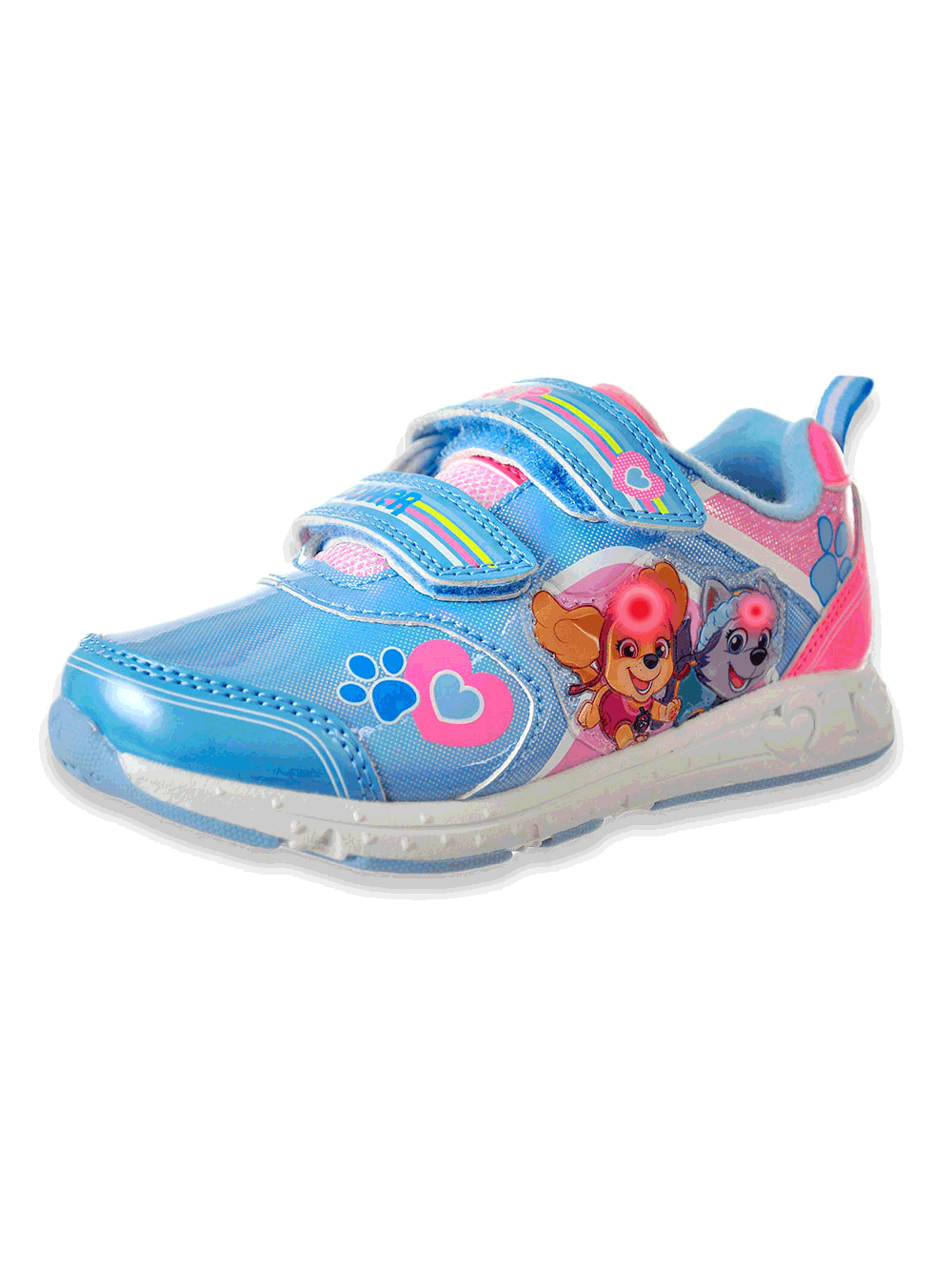 paw patrol girl light up shoes