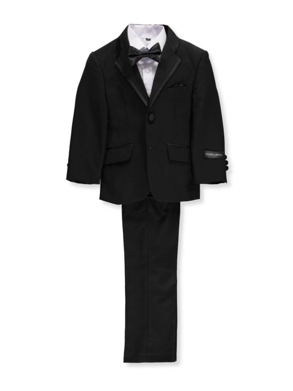 Kids World of USA Boys 2T-20 Tuxedo 5-Piece Suit – S&D Kids