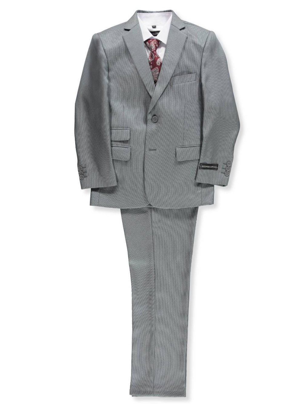 Kids World Boys 5-Piece Suit Pants Set