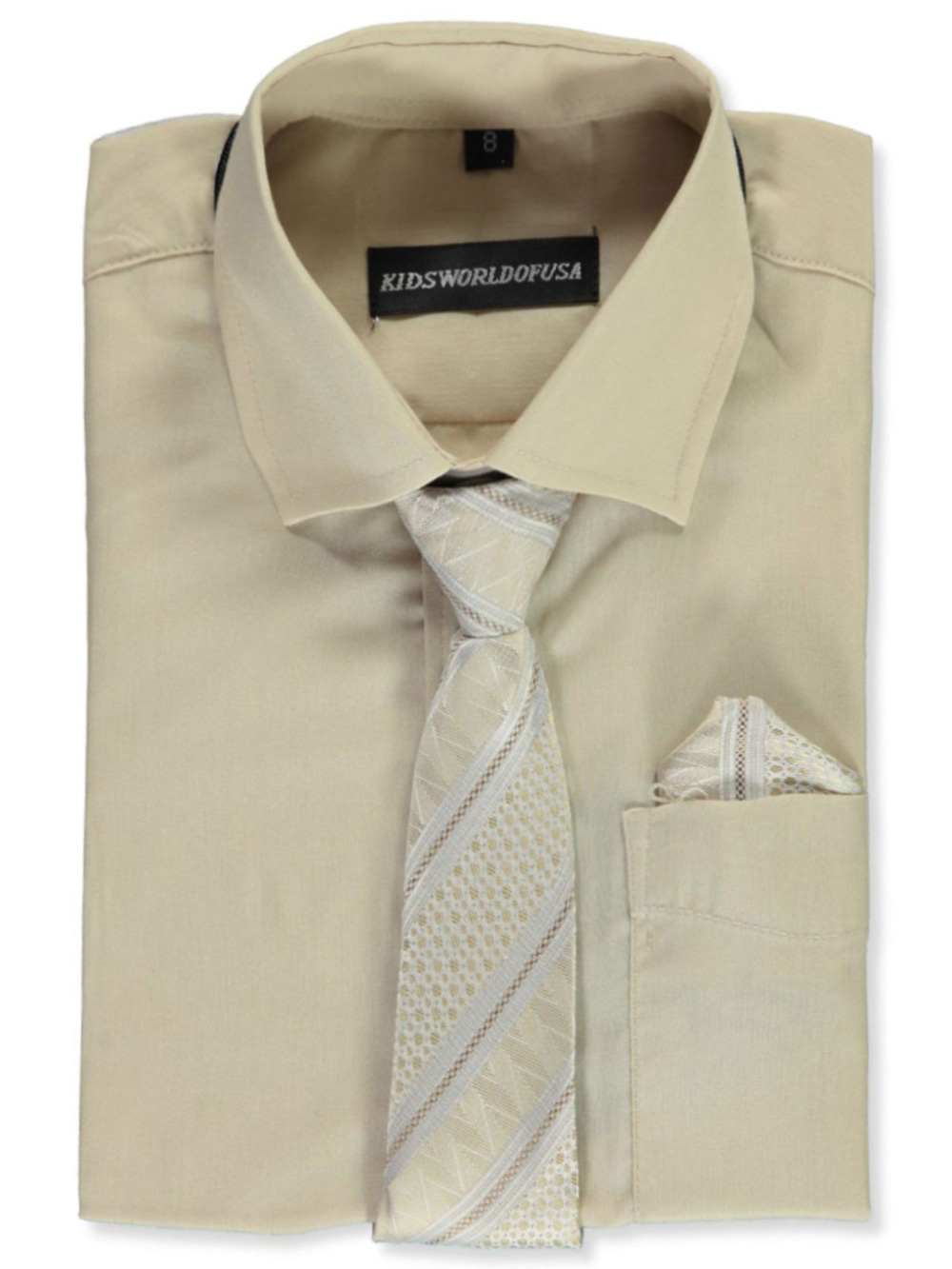 Shirt (Patterns Kids May Boys\' & Dress Vary) Tie World