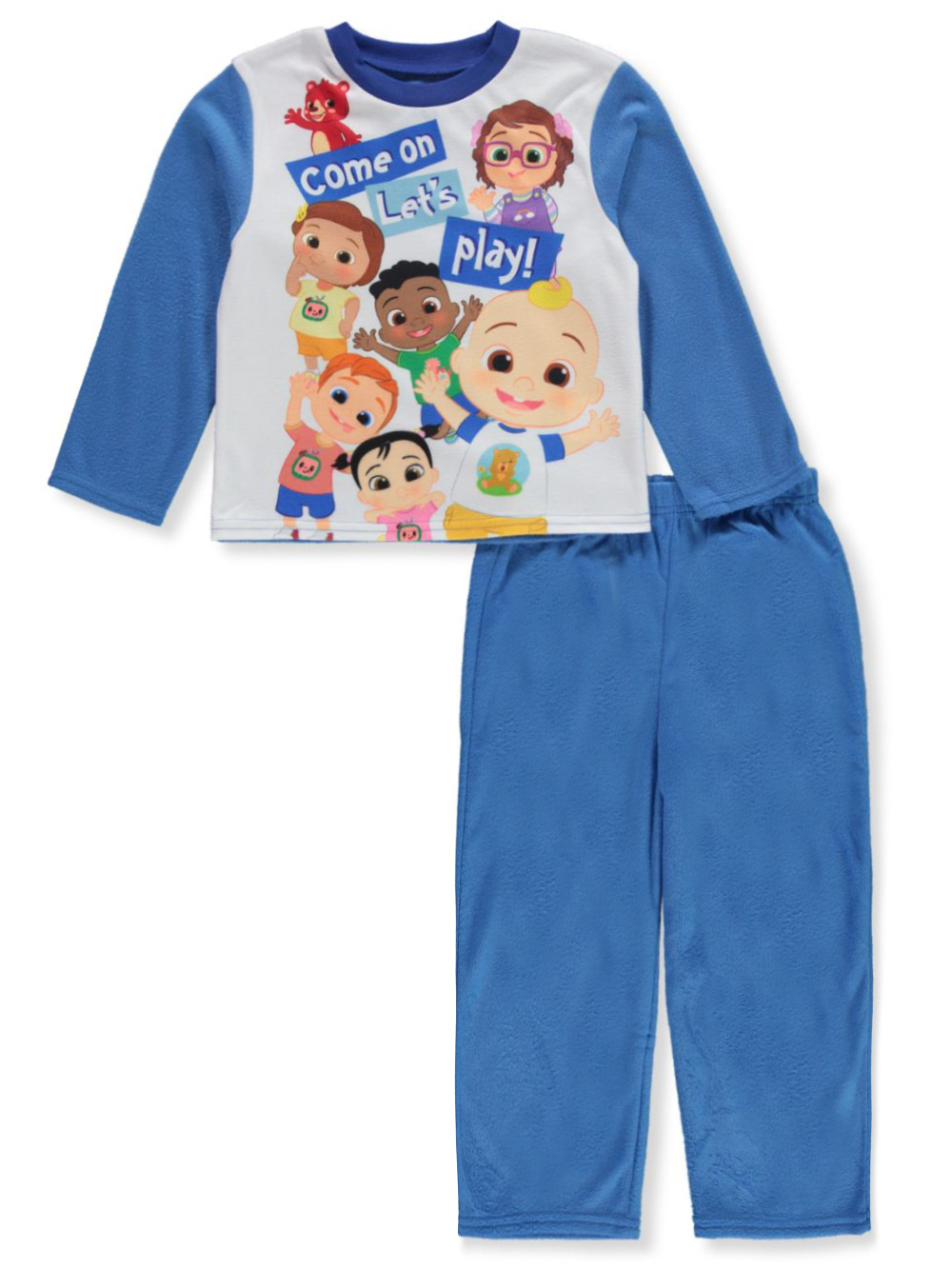 Cocomelon Boys' 2-Piece Microfleece Pajamas Set