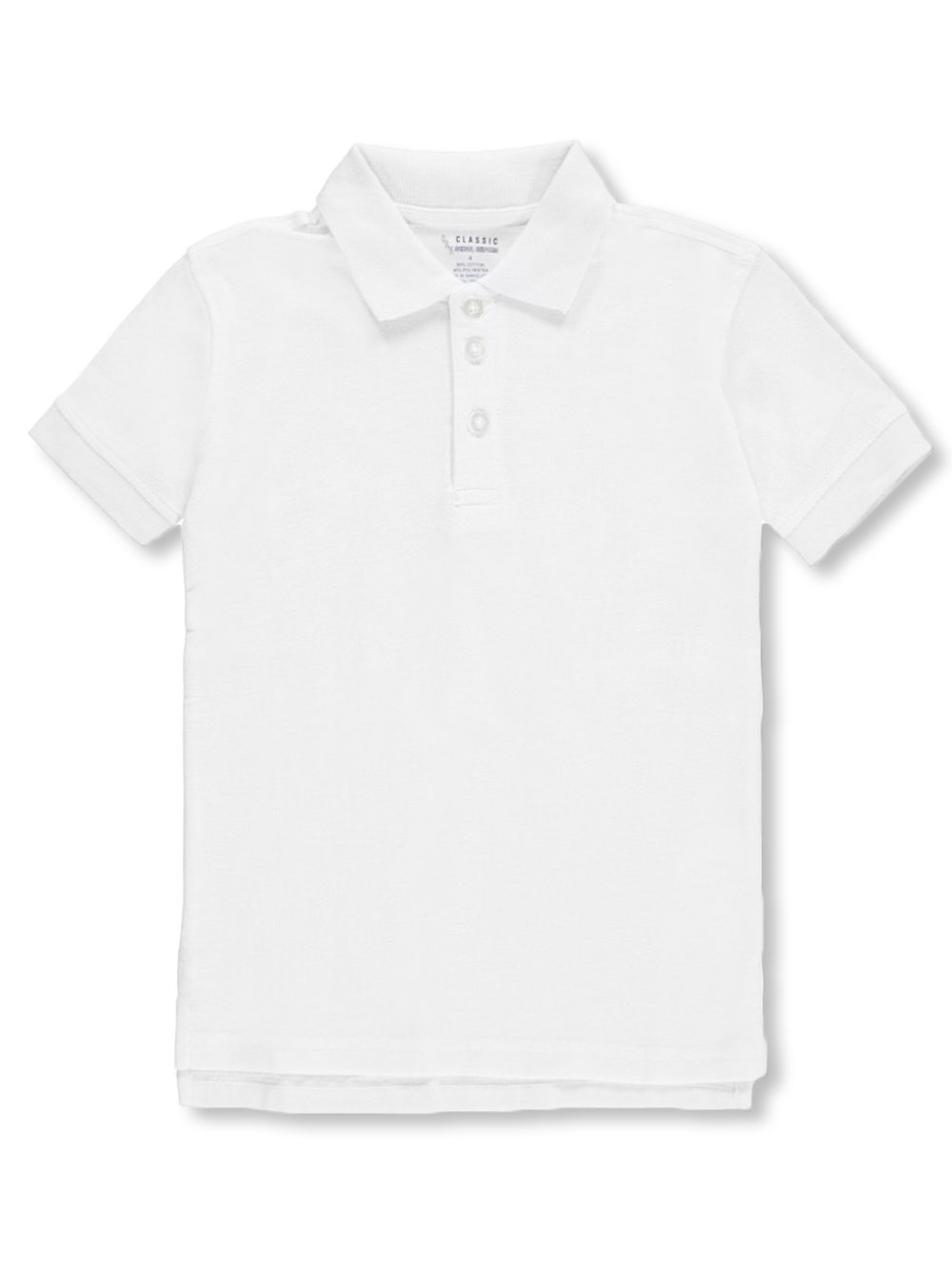 Classic School Uniform Big Boys Pique Polo Sizes 8 20