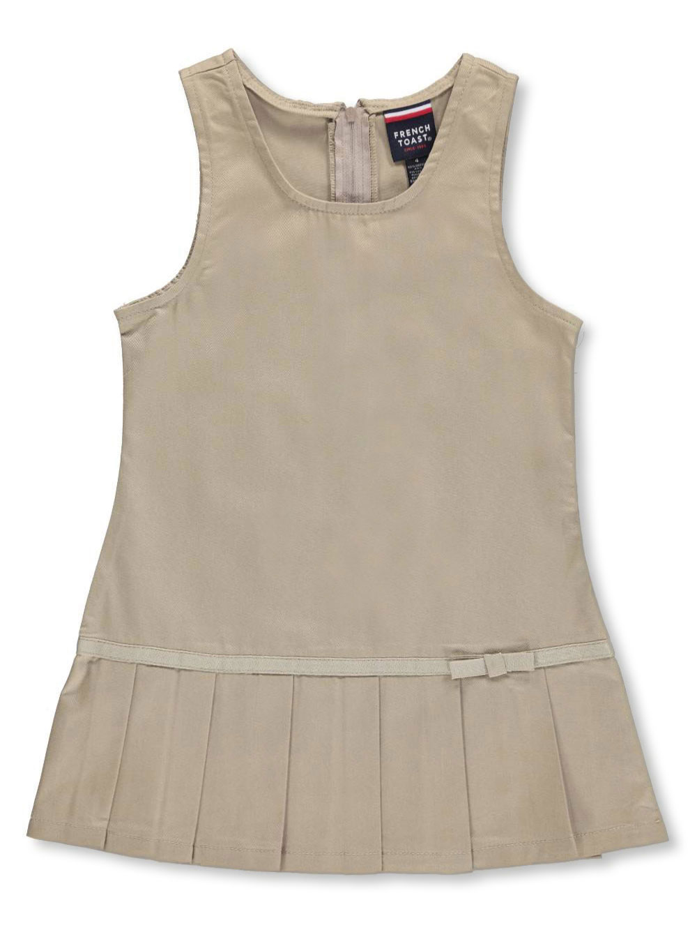 Sizes 4-6X French Toast Little Girls' "Pleat Bow" Jumper 