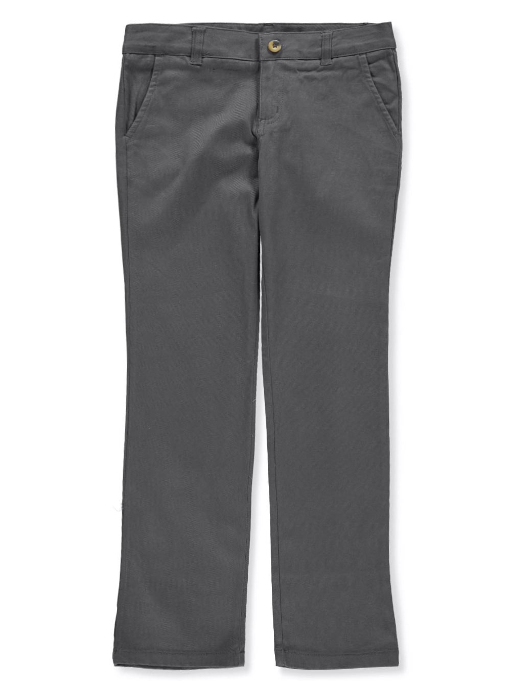 Khaki French Toast Little Girls Straight Leg Pants 6X