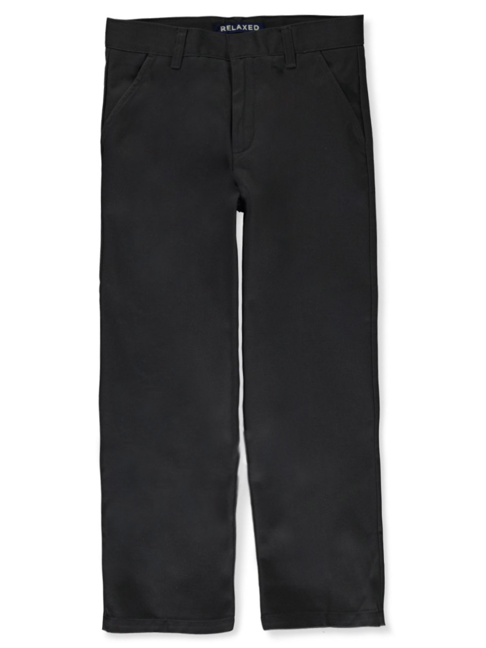 French Toast Husky Boys' Flat Front Relaxed Pants