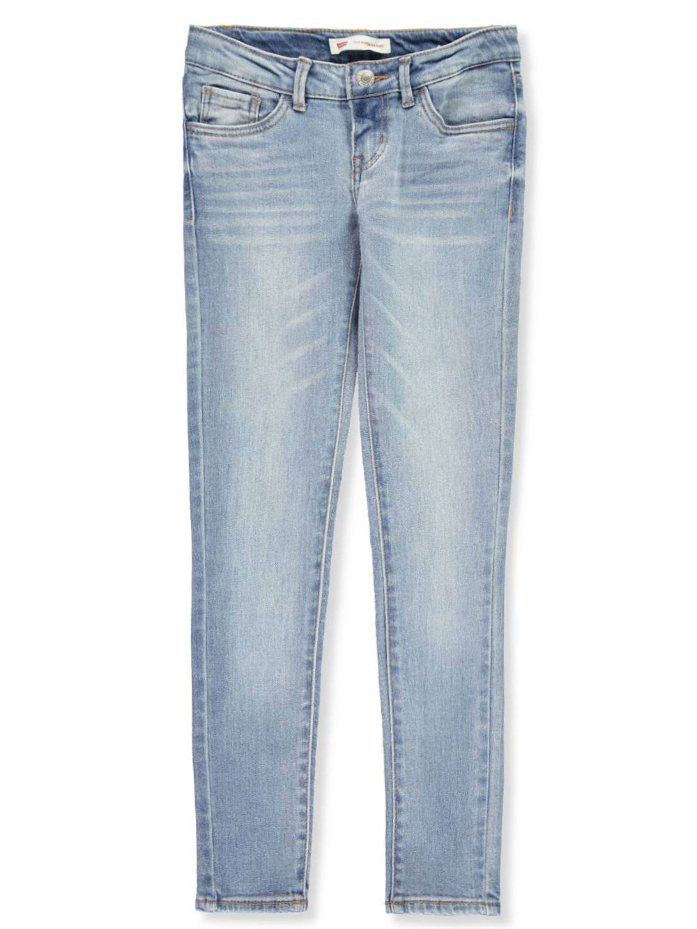 levi's 710 super skinny light blue
