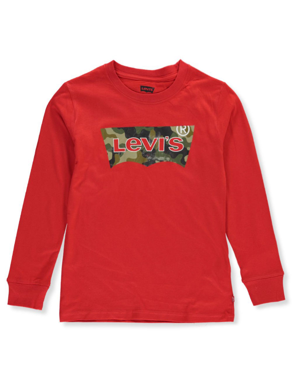 levi's red and white top
