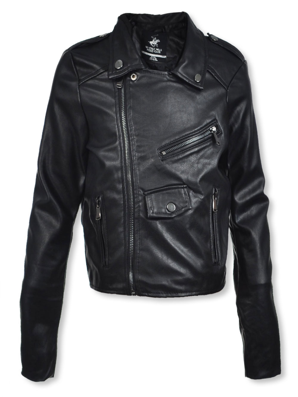 beverly hills polo club leather jacket