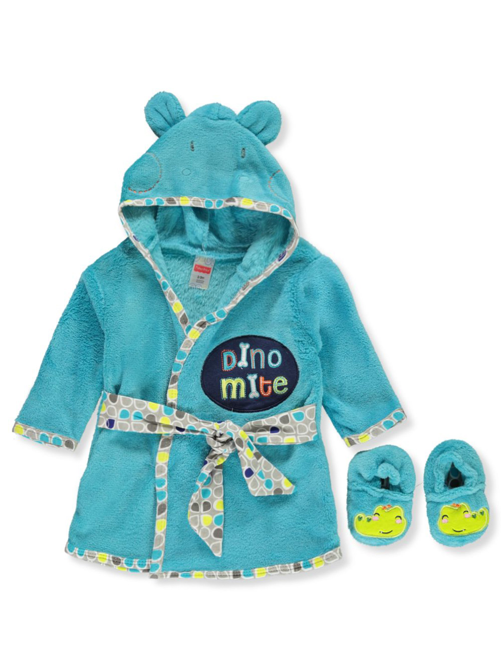 baby boy robe and slippers