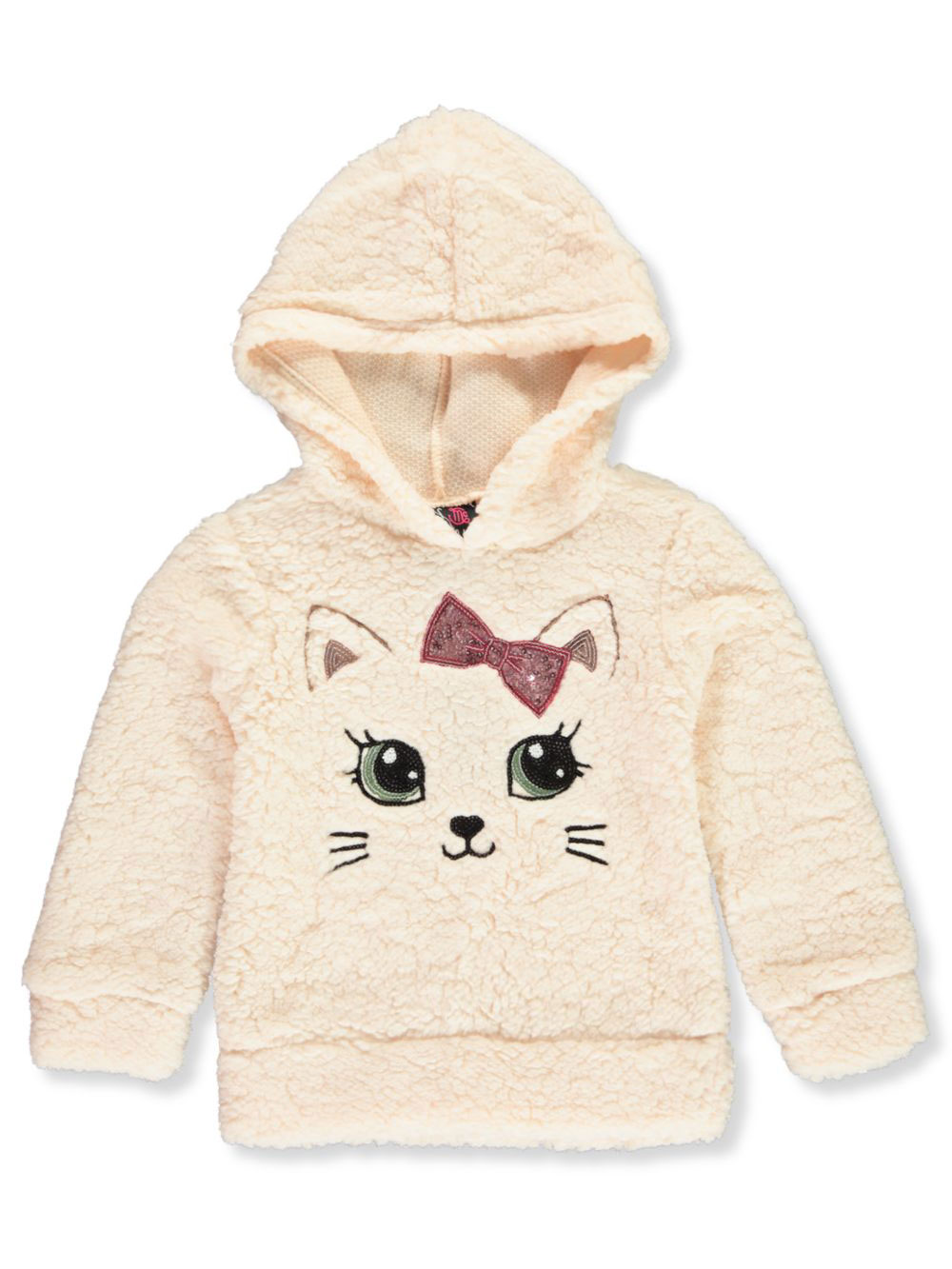 girls plush hoodie
