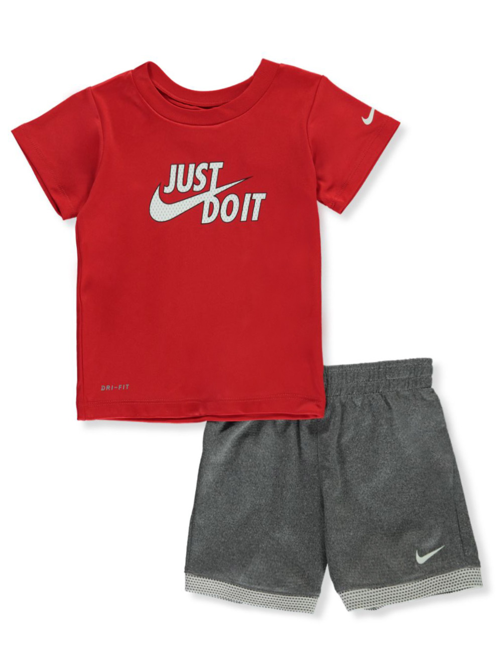 nike baby shorts set