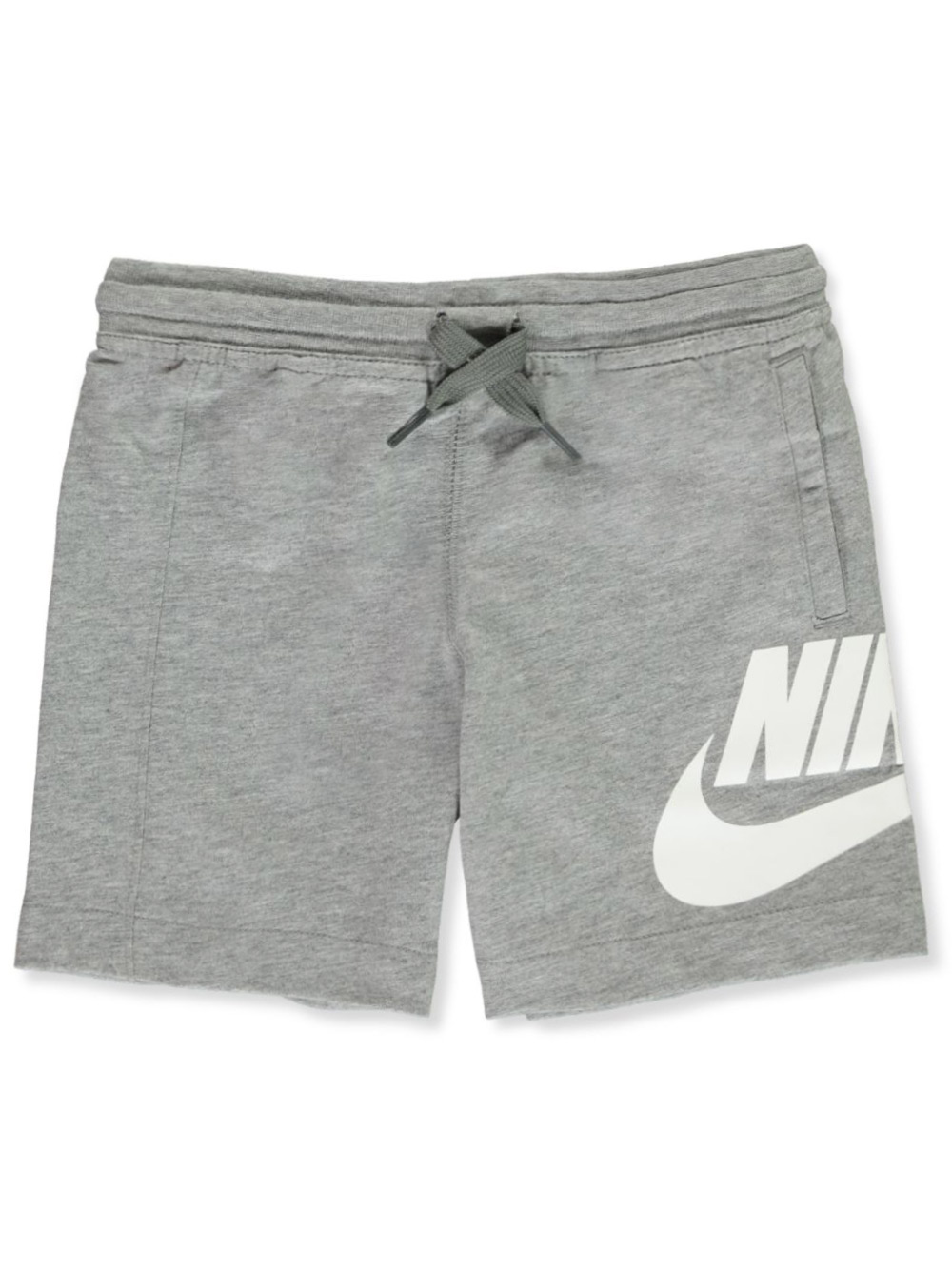 grey nike shorts boys