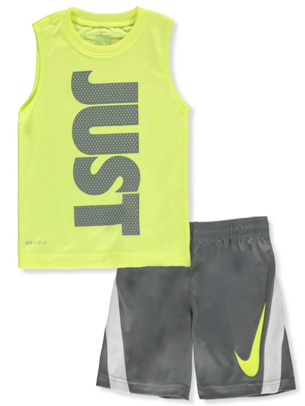 yellow nike outfit