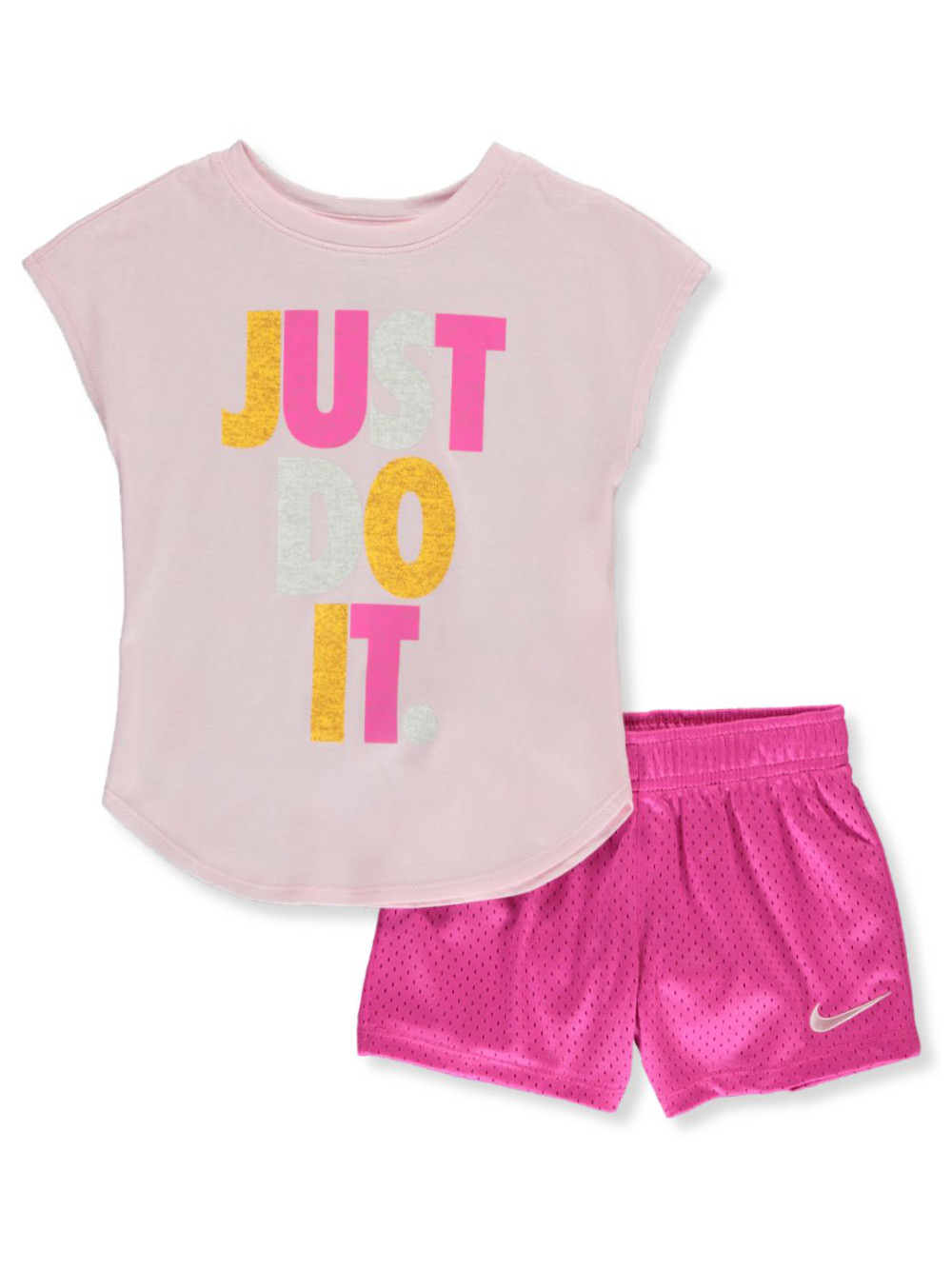 nike 2 piece shorts set