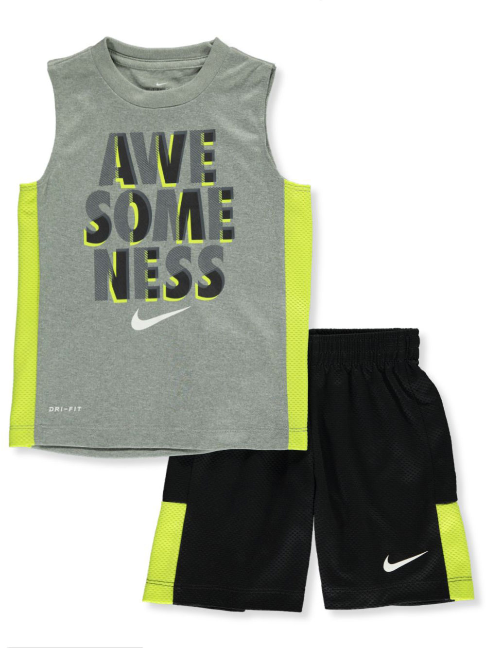 nike tank top and shorts set