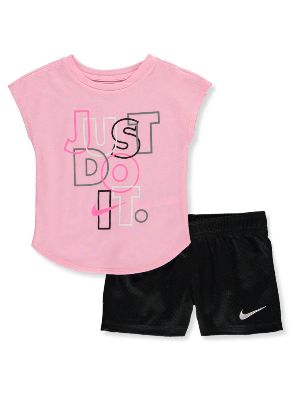 nike short sets for girls