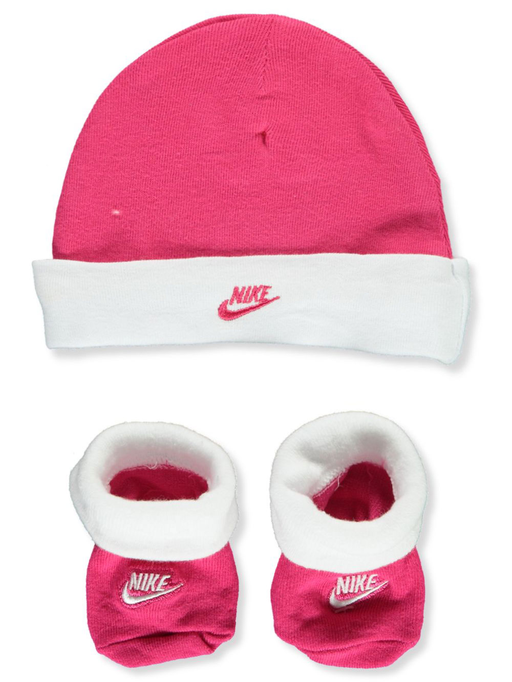 nike hat and booties set