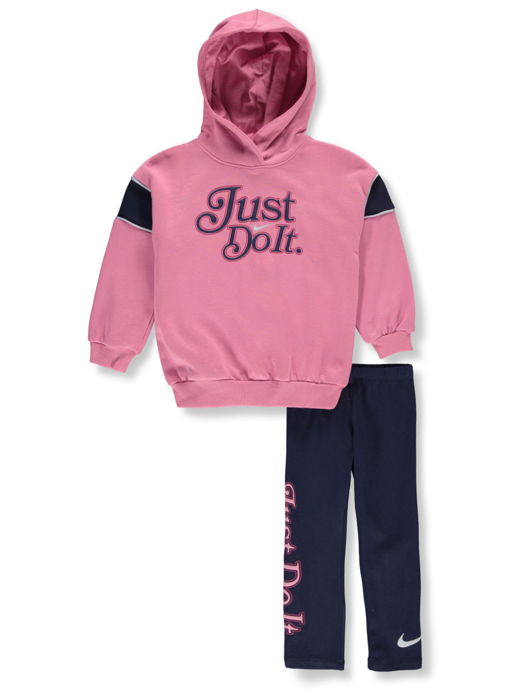 Pink Nike Piece Hoodie And Jogger Set Nike Girls' 2-Piece Just Do