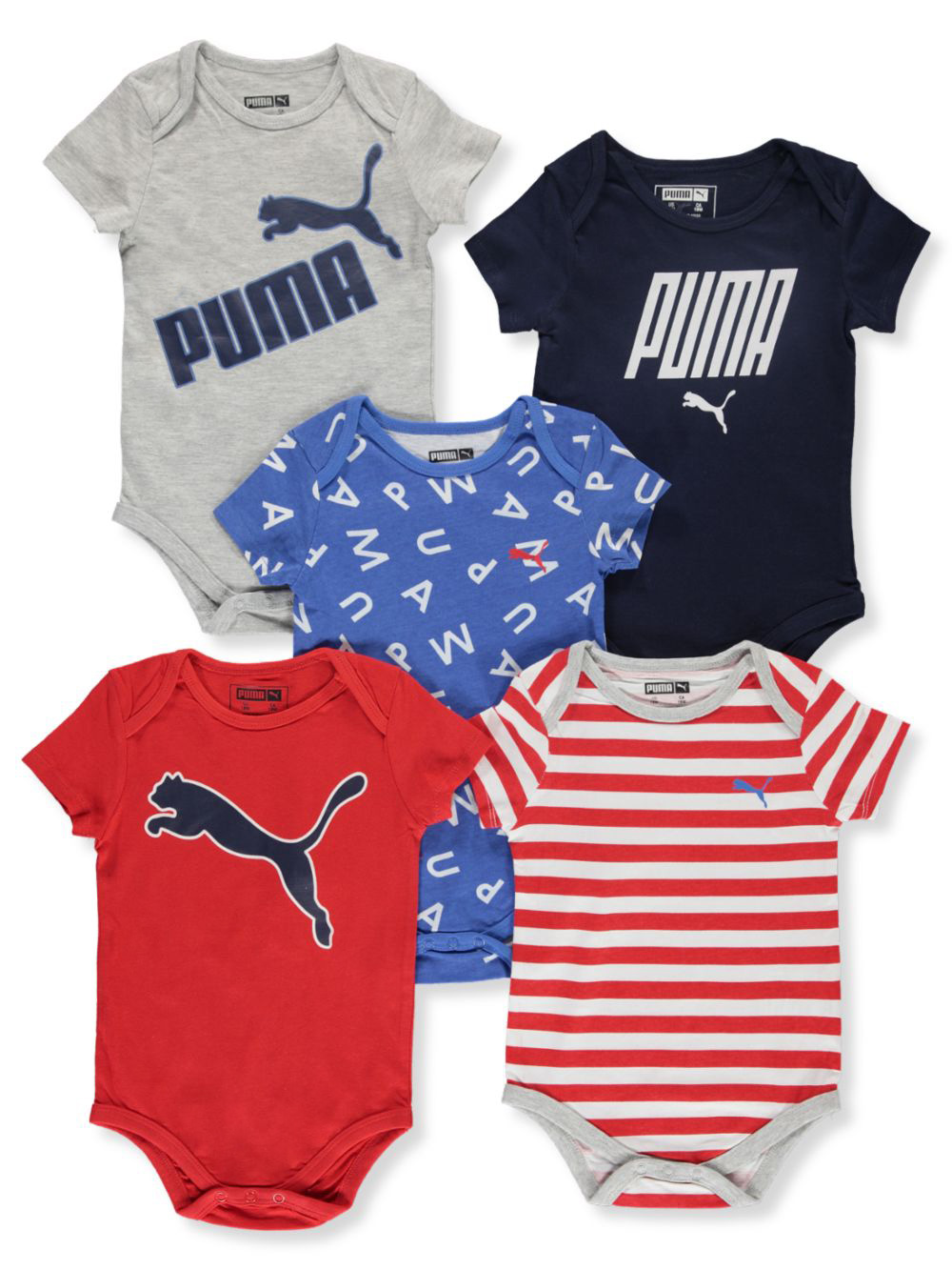 puma boys bodysuits