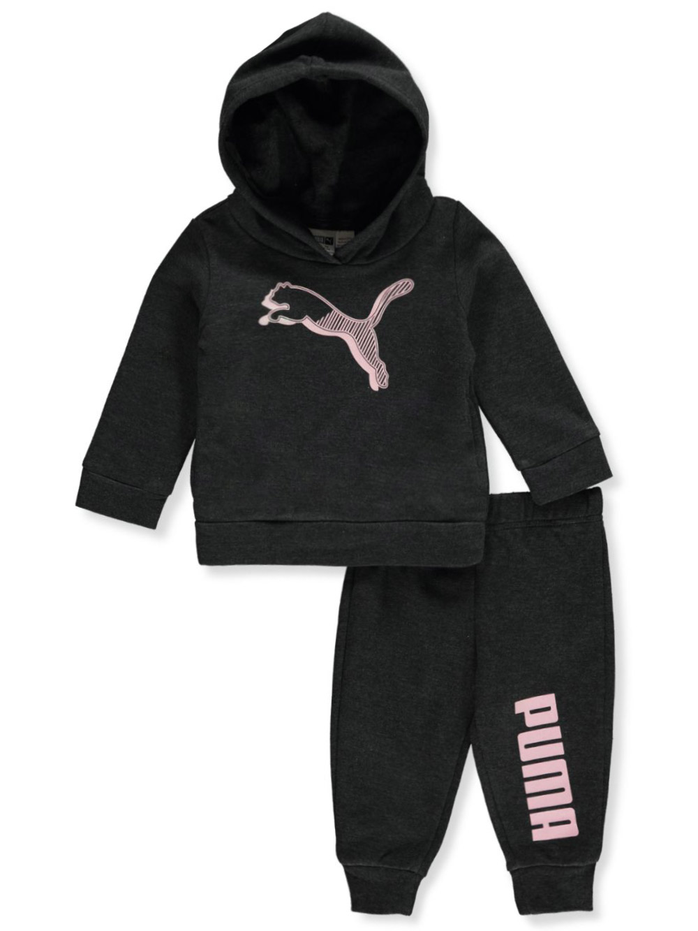 Puma Baby Girls' 2-Piece Joggers Set Outfit