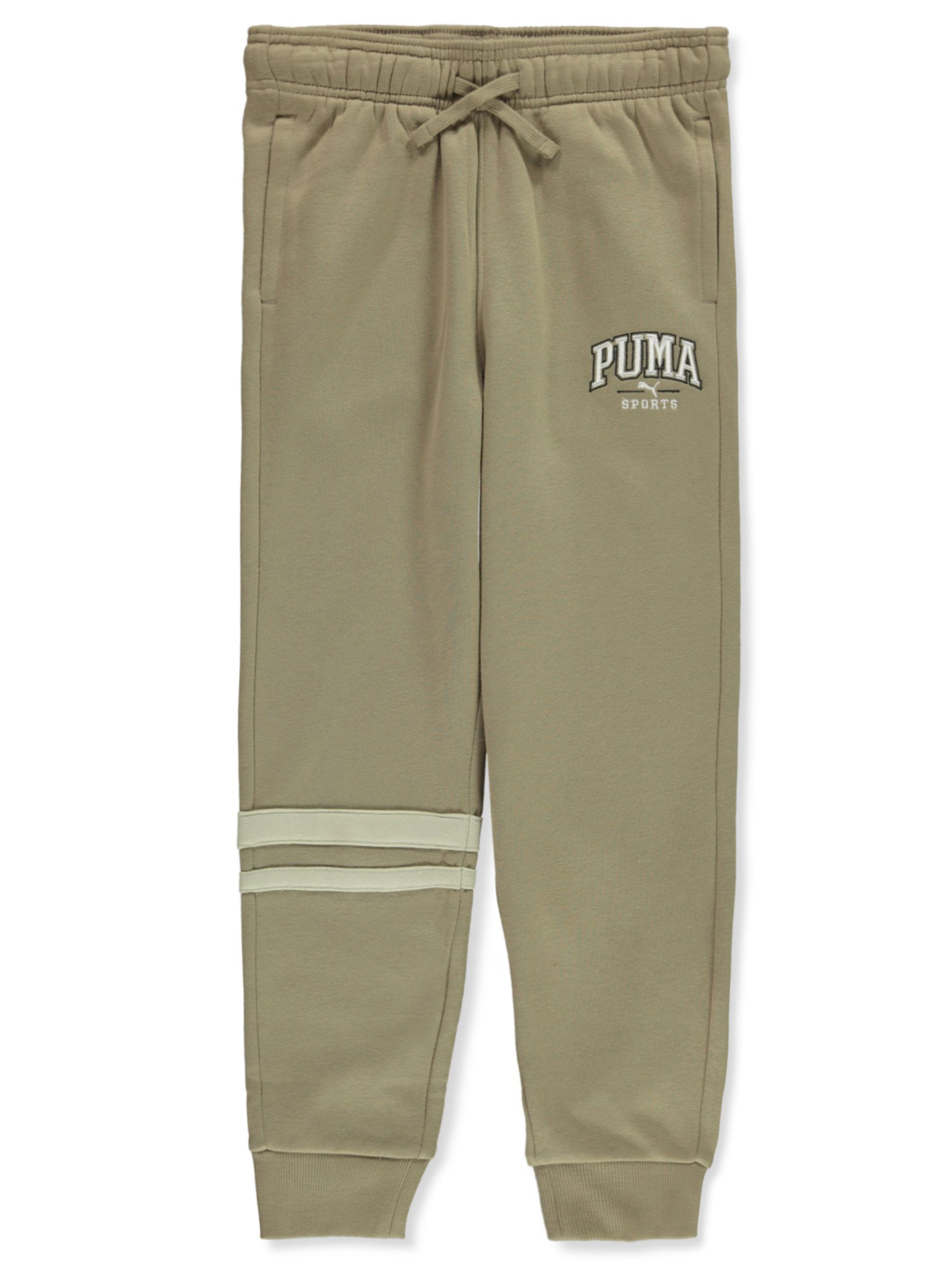 Puma Boys Core Squad Joggers Khaki 10 12