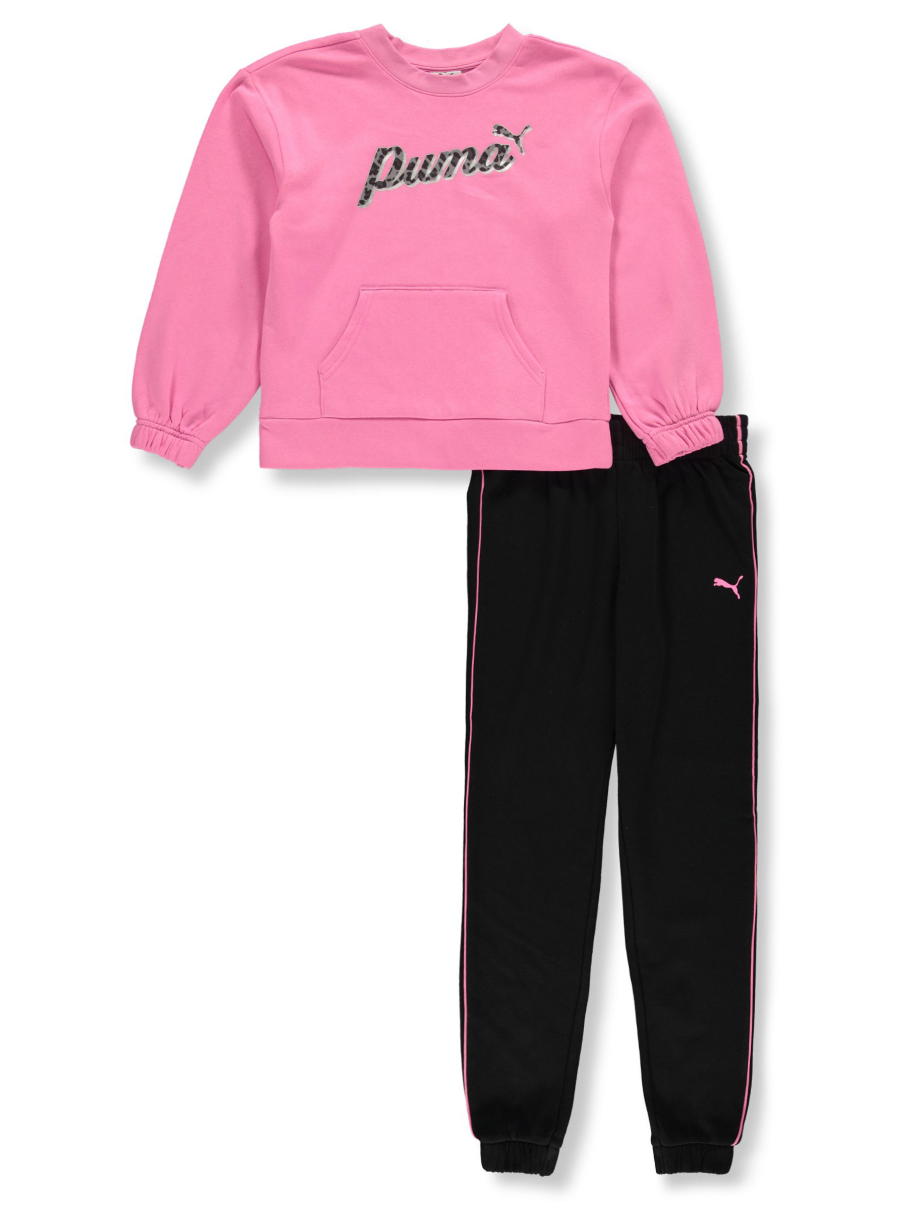Puma Tracksuit Puma Baby Girl Outfits Puma Girls' 2-Piece Joggers