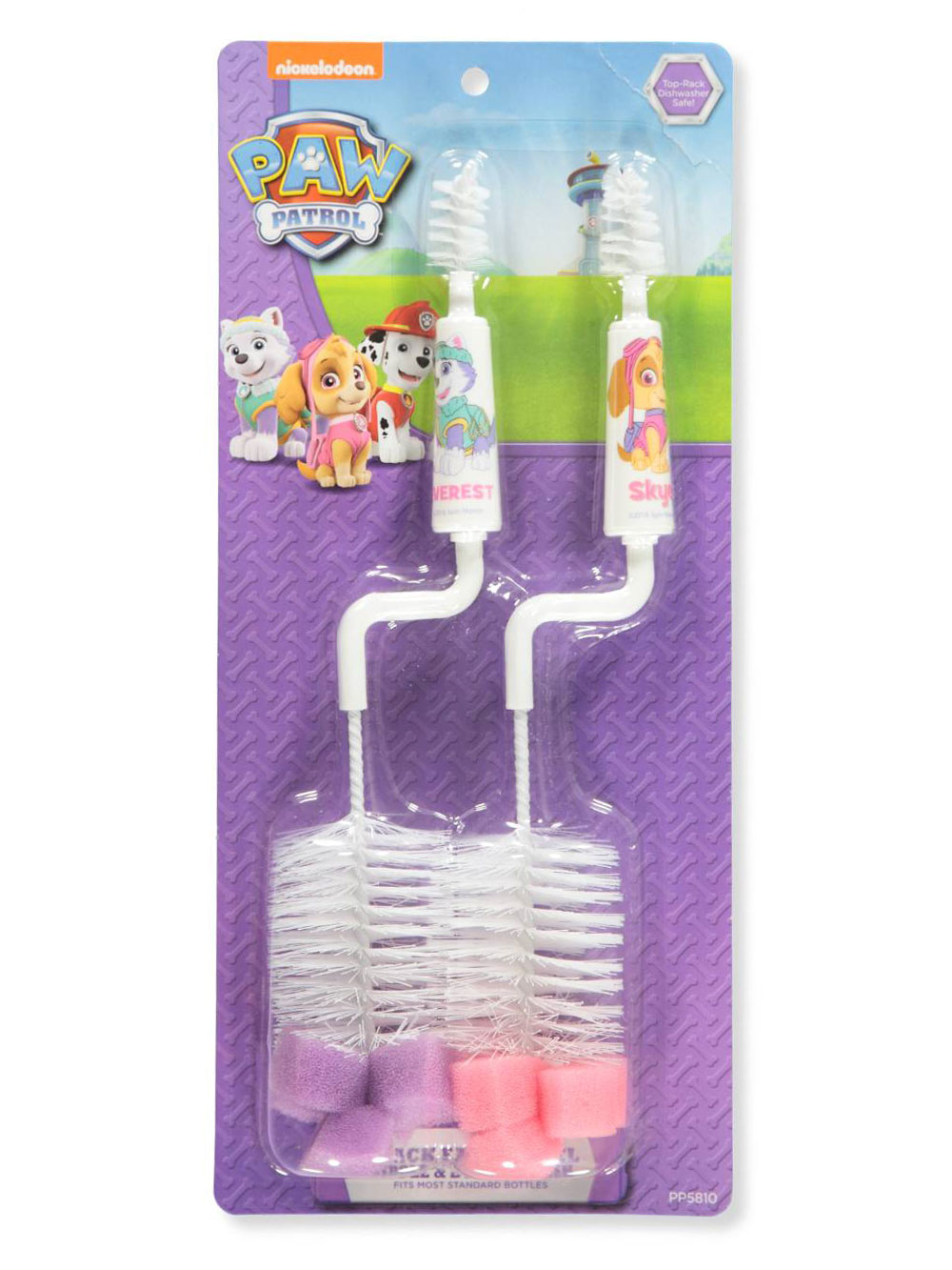 Disney Minnie Mouse 2-Pack Bottle Brushes