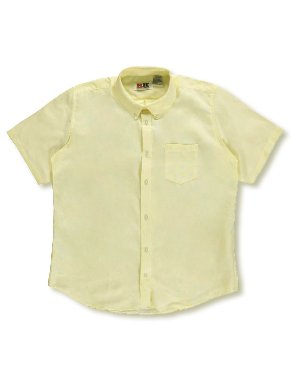 Kaynee Big Boys L//S Button-Down Shirt-white