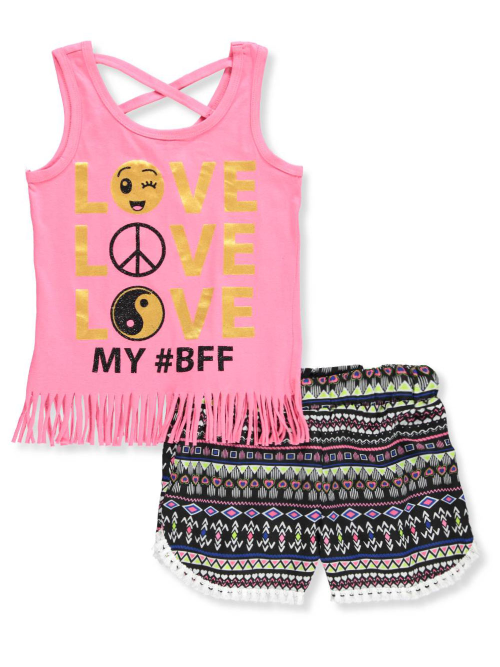 RMLA Girls 2-Piece Short Set Outfit