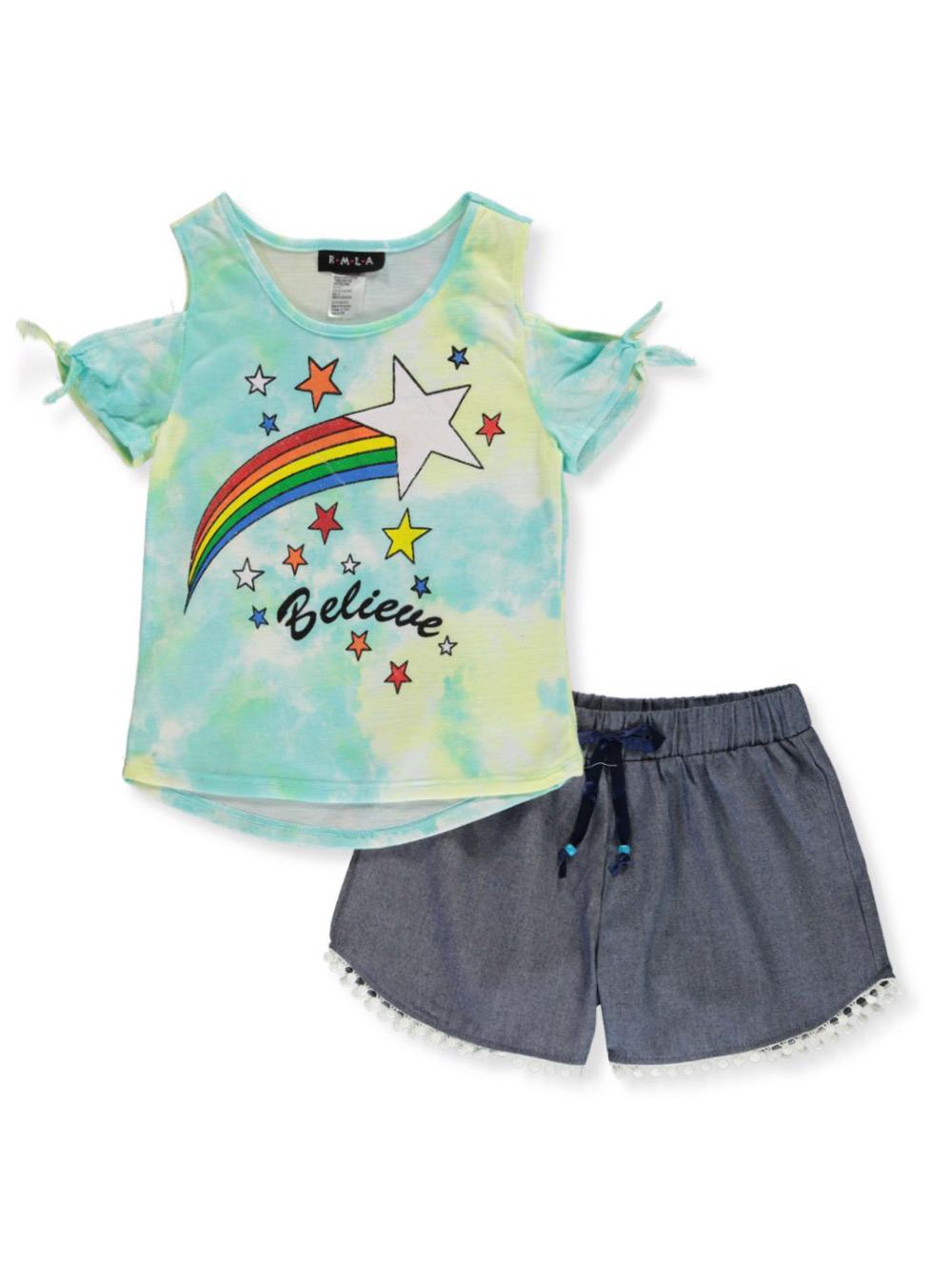 RMLA Girls 2-Piece Shorts Set Outfit