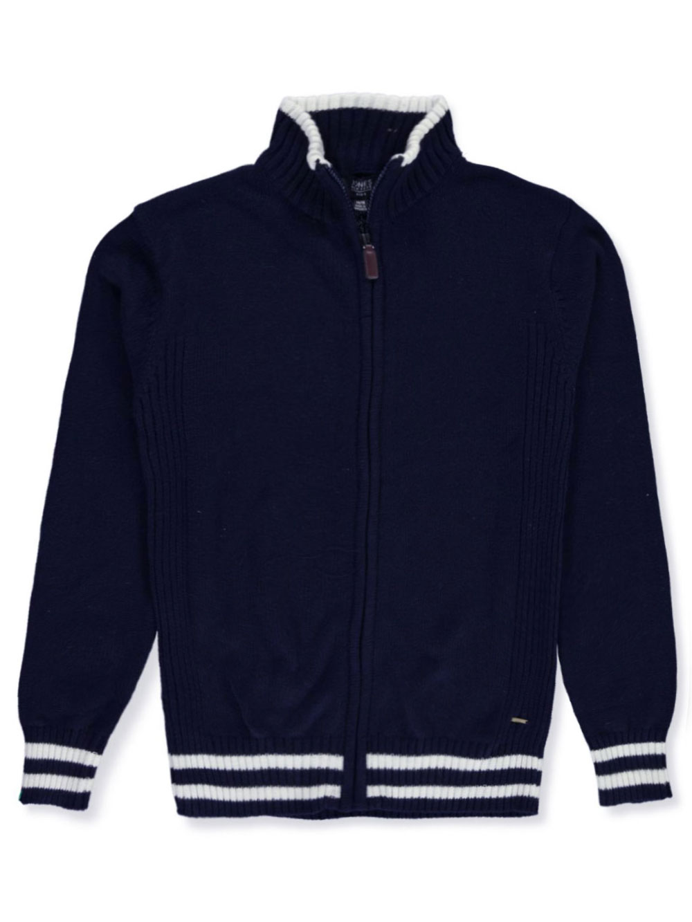 T.Q Knits Big Girls Control-Pil Zip-up Cardigan
