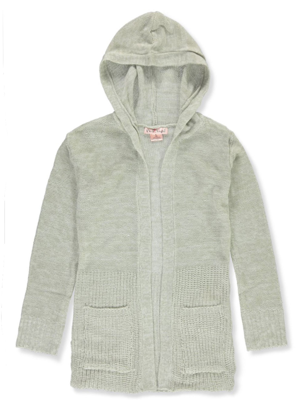 Pink Angel Girls Trimmed Ruffle Cardigan