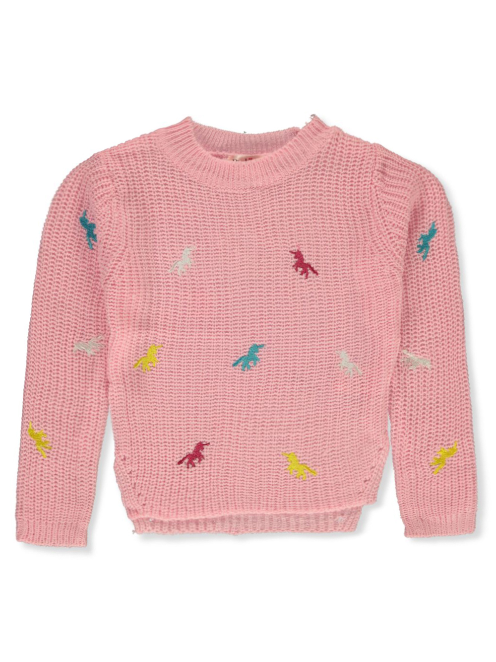 Pink Angel Girls' Unicorn Sweater