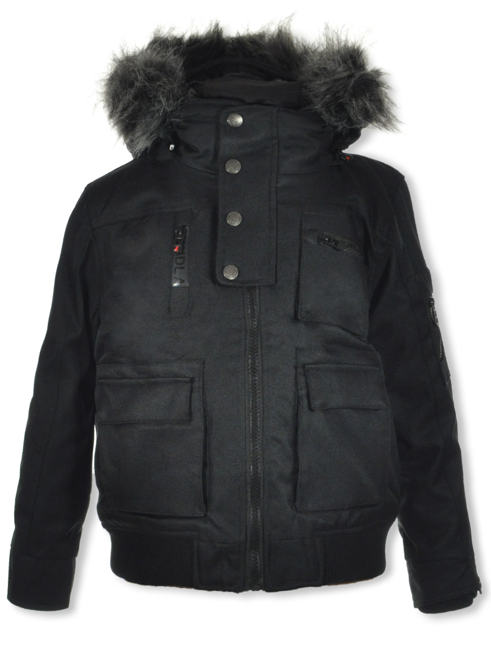 Boys fur online parka