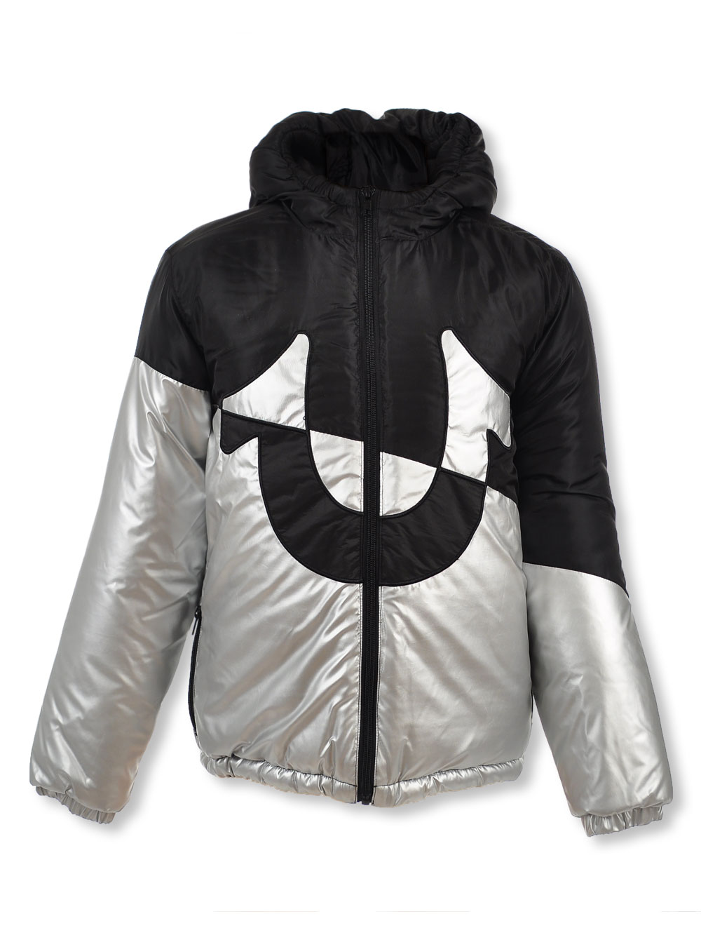 True Religion Metallic Hooded Insulated 