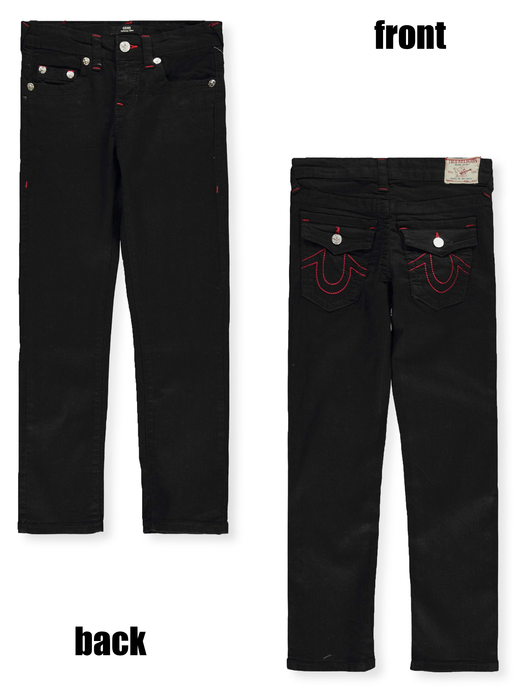 True Religion Boys' Geno Slim Fit Jeans