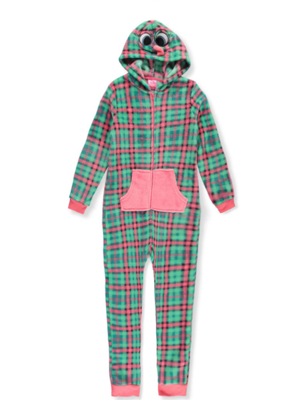 CHILI PEPPERS Girls Character Hooded 1-Piece Pajamas