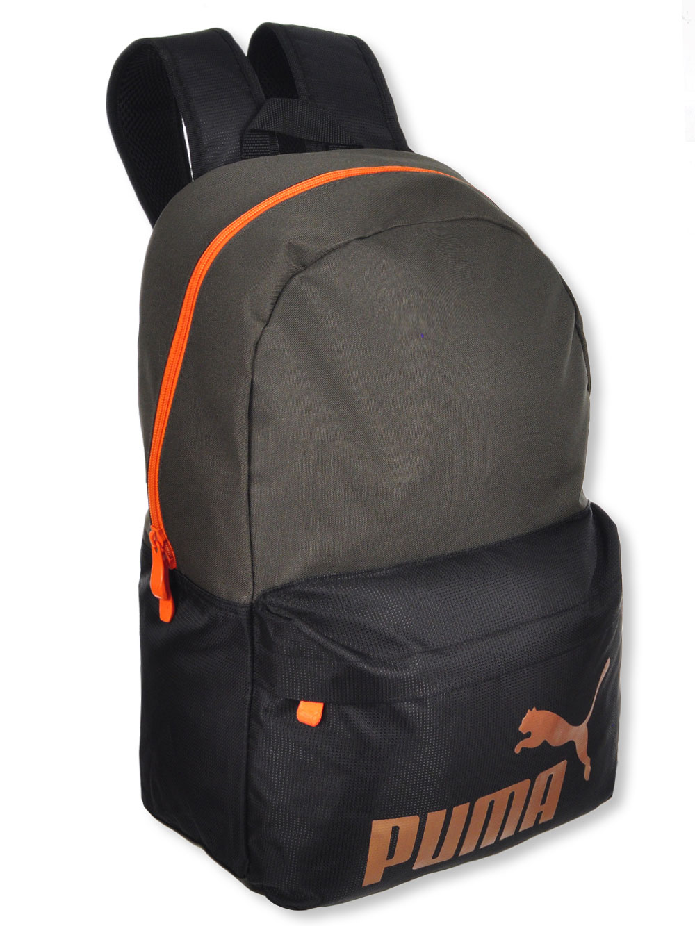 orange puma backpack