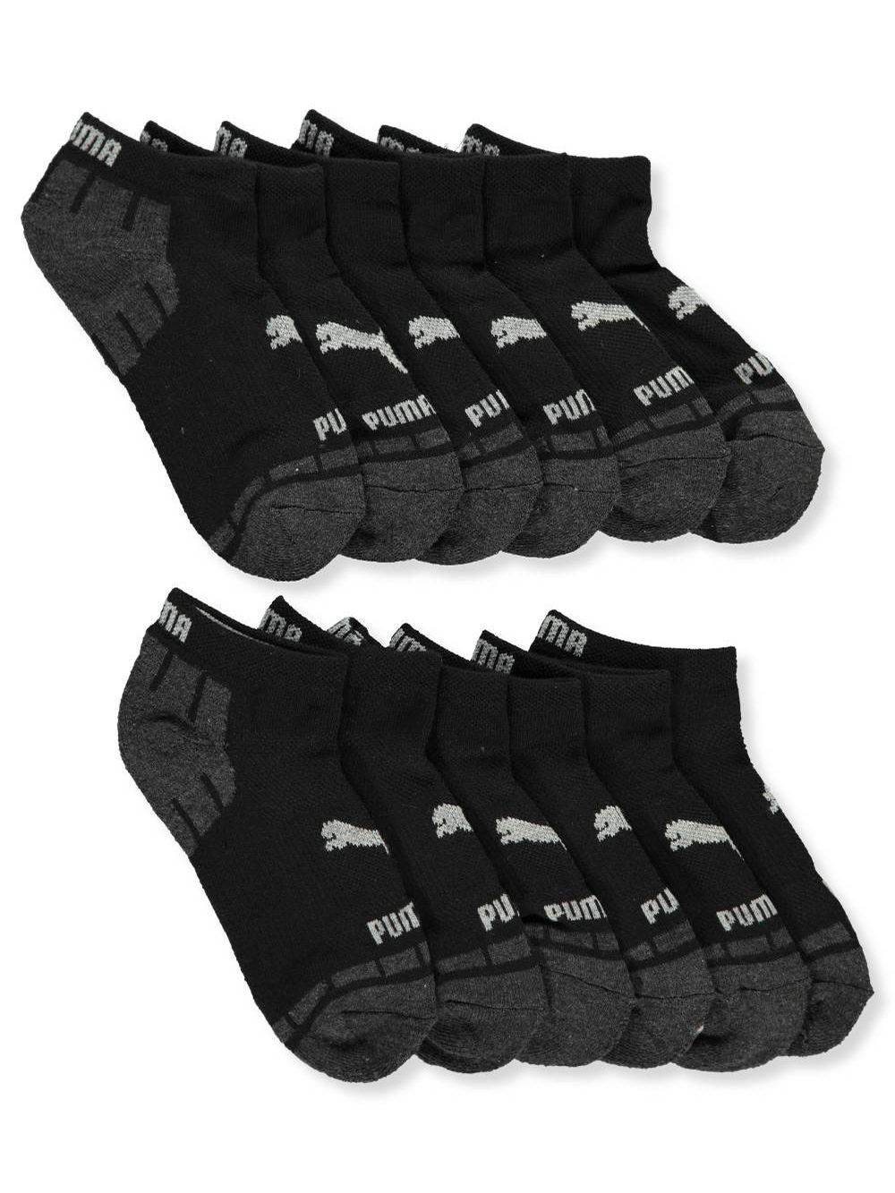 Puma Boys' 6-Pack Low-Cut Socks