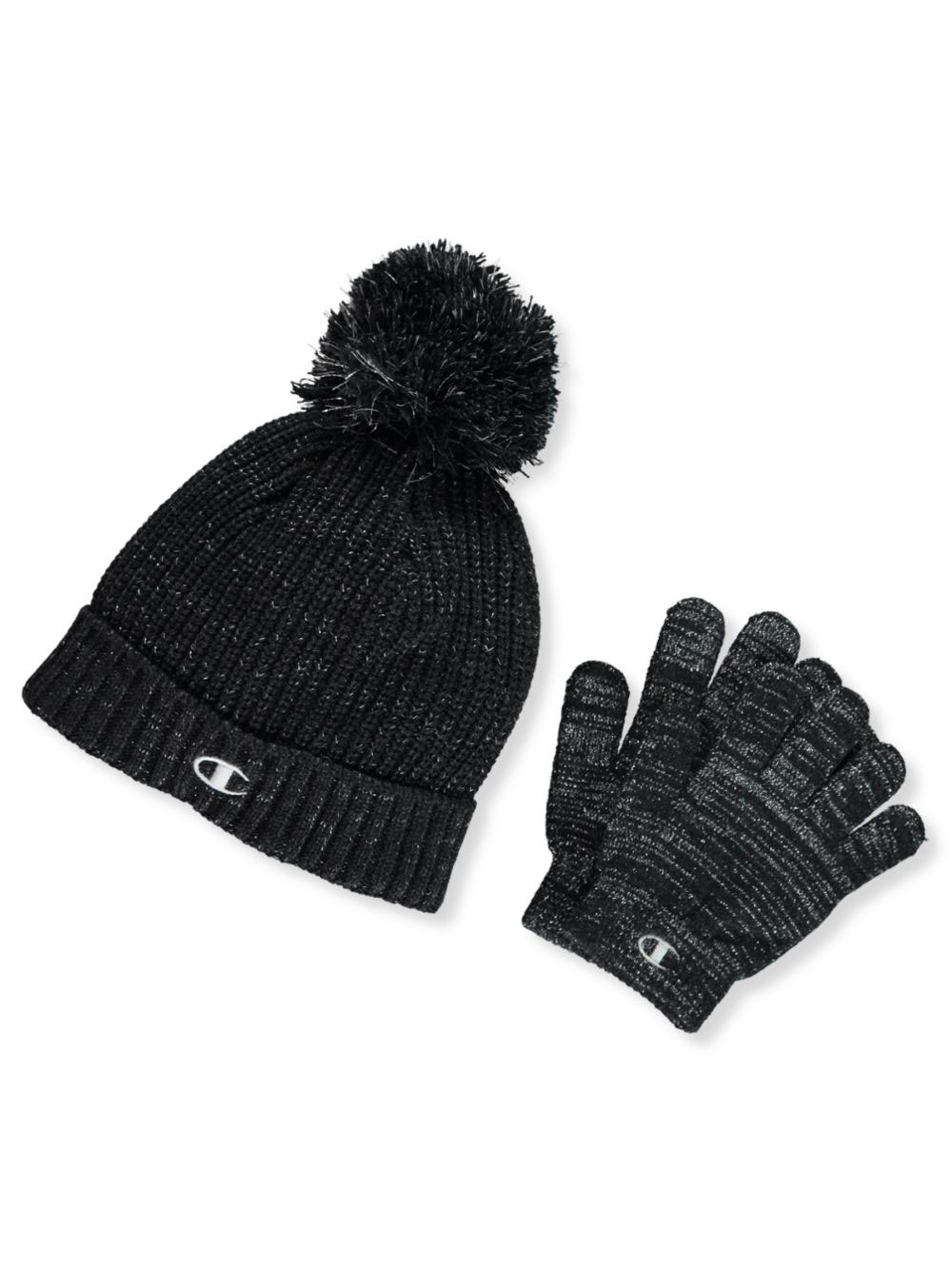 Childrens Character Fingerless Gloves with Cap