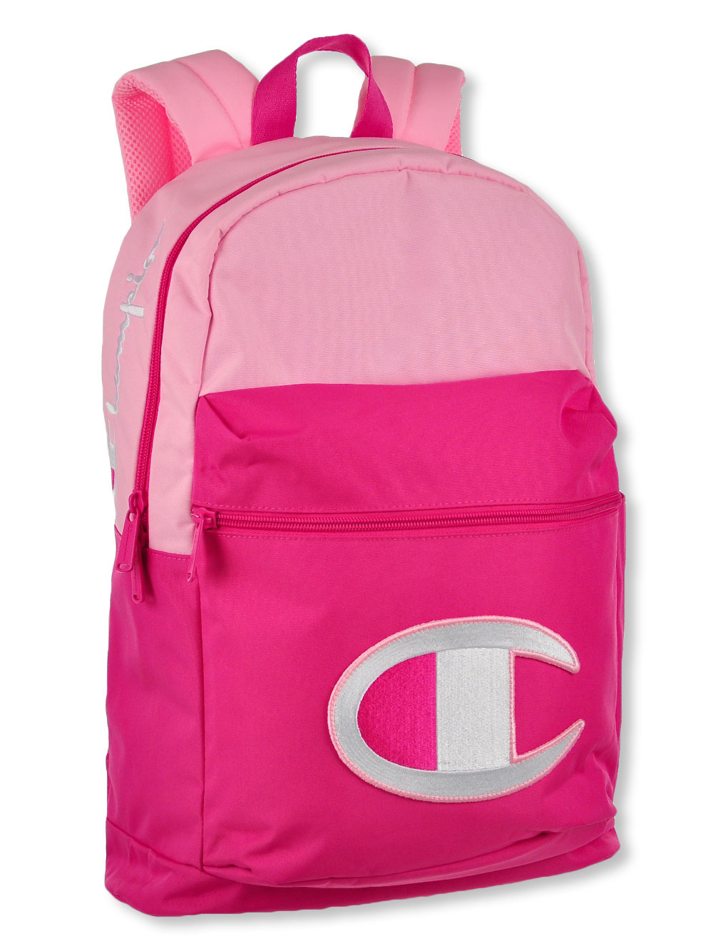 light pink champion backpack