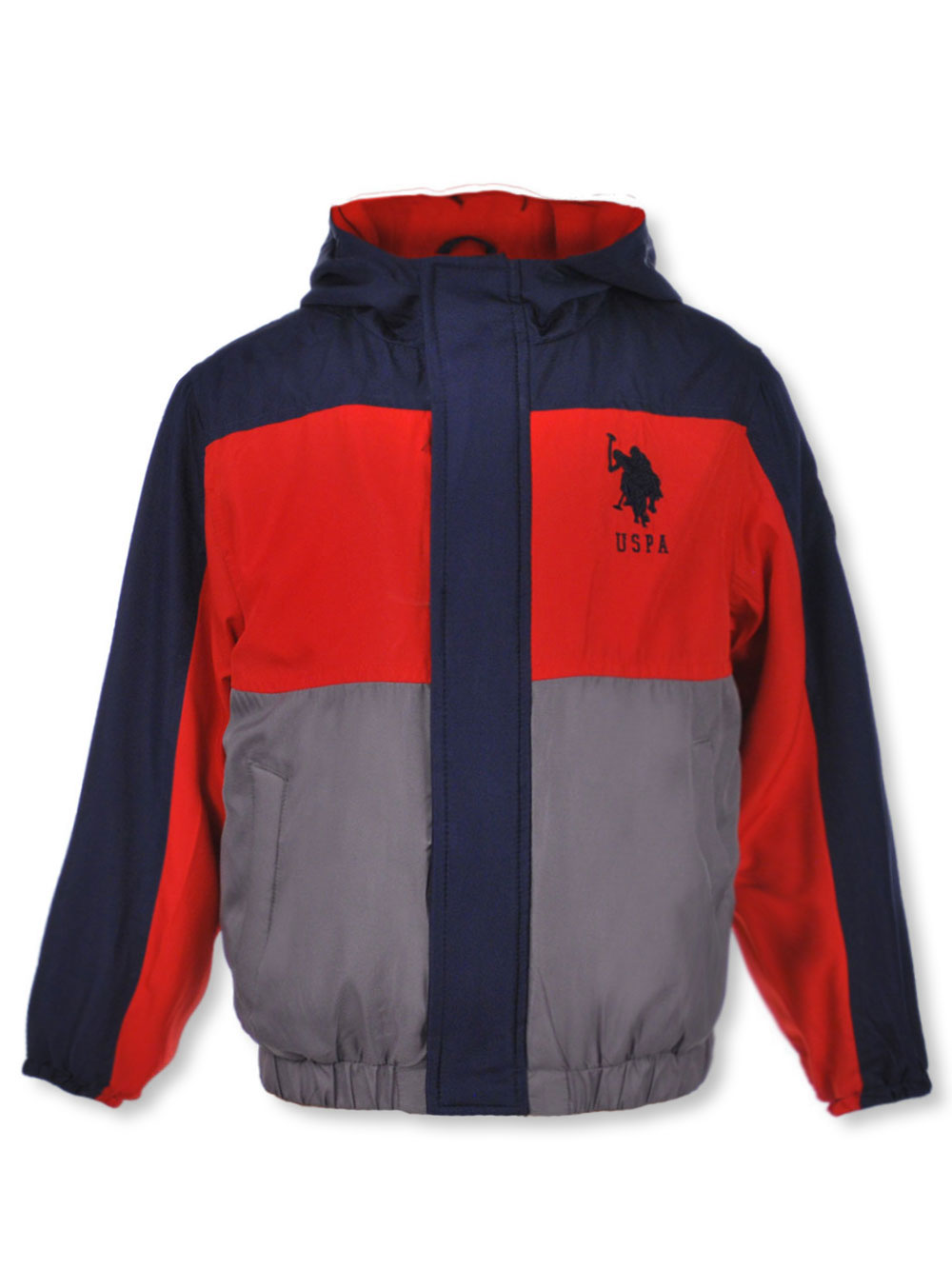 Boys Ribbed Sport Insulated Jacket Polo Assn U.S